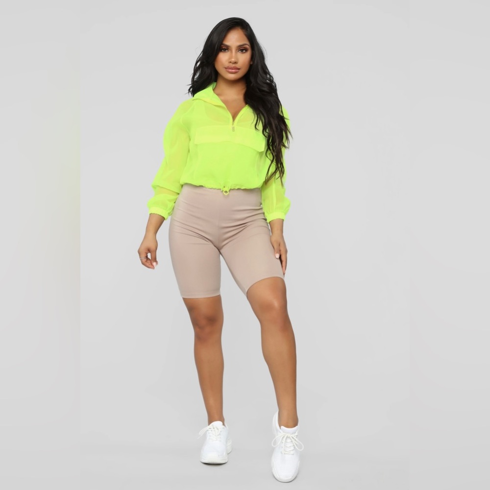 COPY - Fashionova “Come Alive Jacket” Neon Yellow